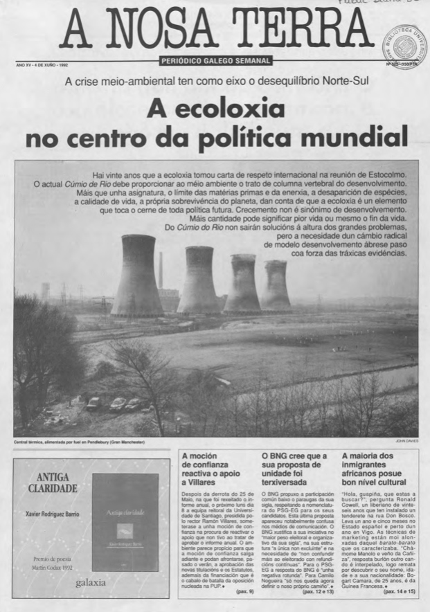 Nº 525 – 4 de xuño de 1992