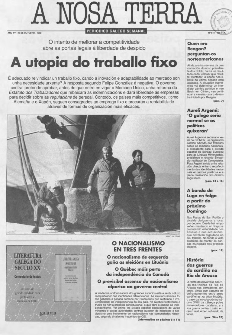 Nº 541 – 29 de outubro de 1992