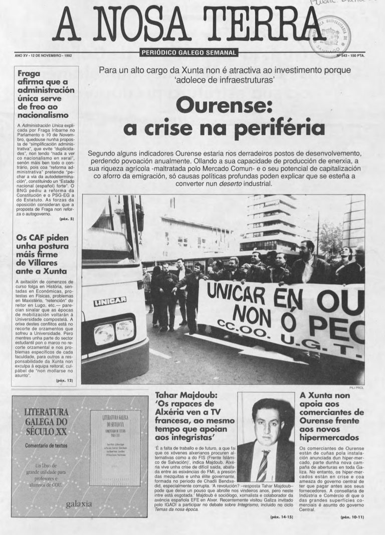 Nº 543 – 12 de novembro de 1992