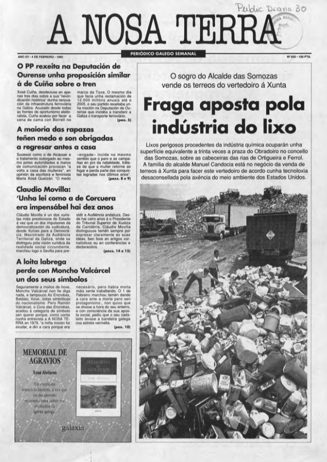Nº 555 – 4 de febreiro de 1993