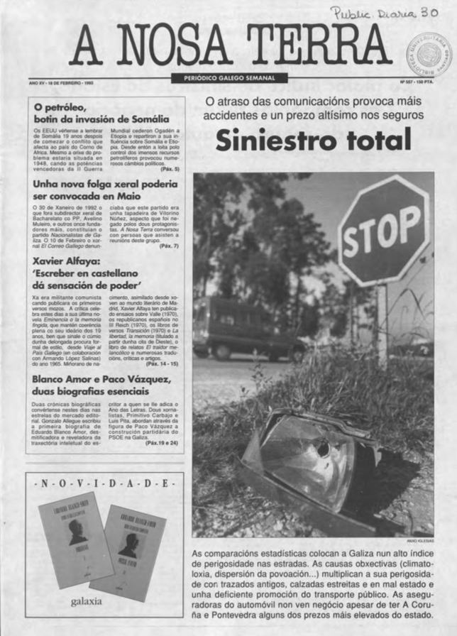 Nº 557 – 18 de febreiro de 1993