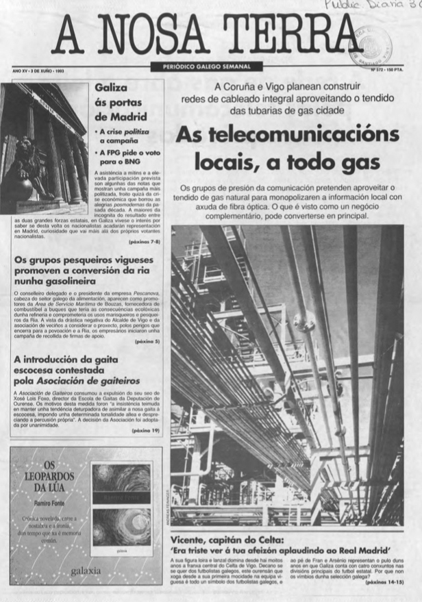 Nº 572 – 3 de xuño de 1993