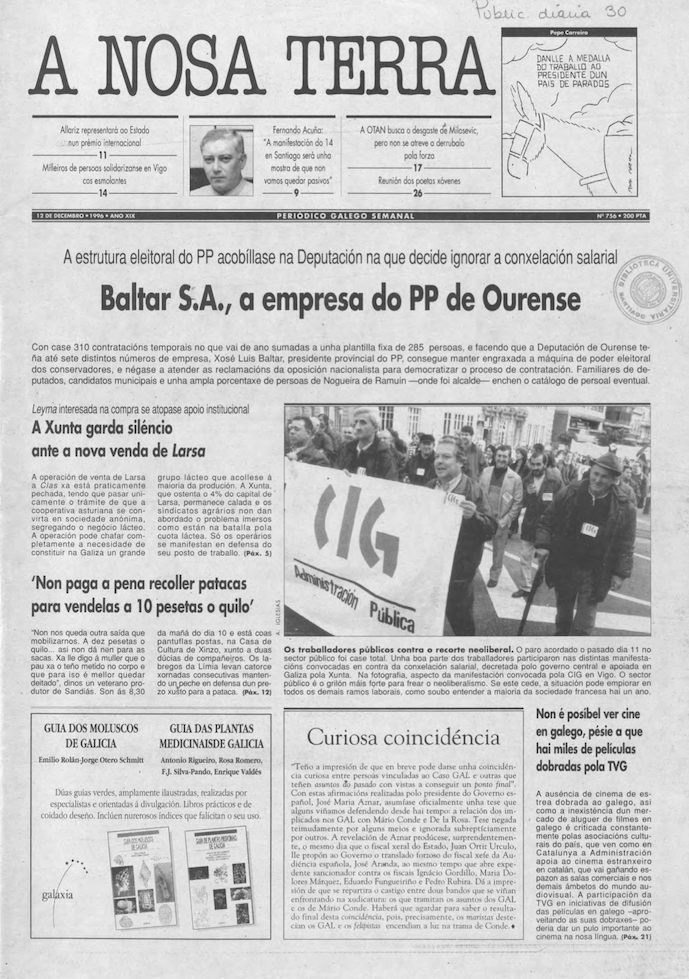 Nº 756 – 12 de decembro de 1996