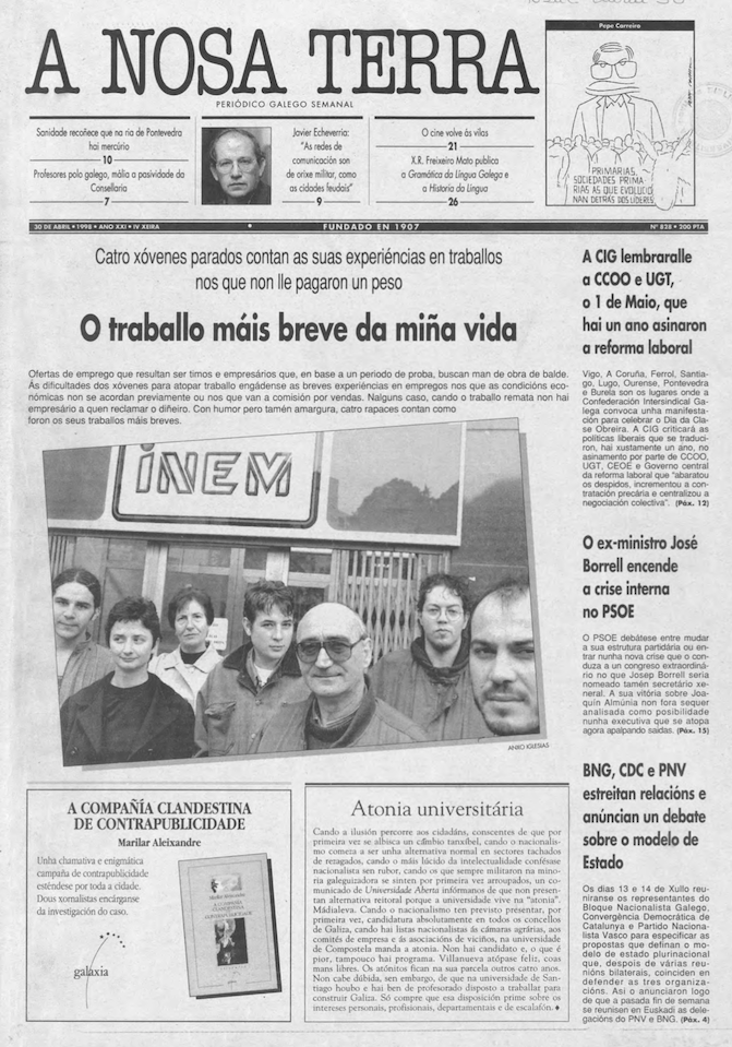 Nº 828 – 30 de abril de 1998