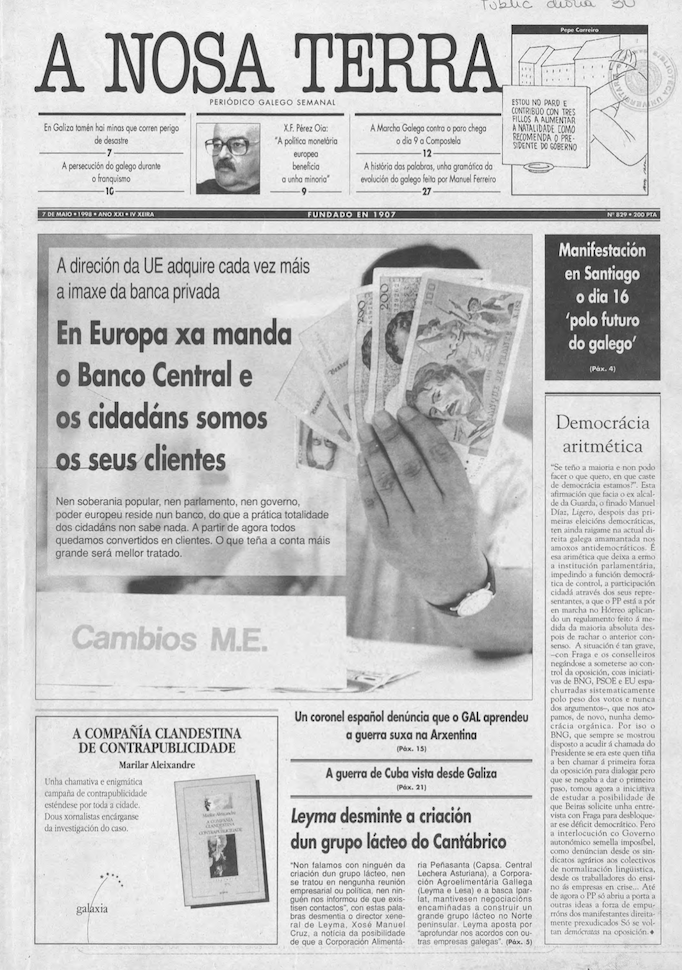 Nº 829 – 7 de maio de 1998