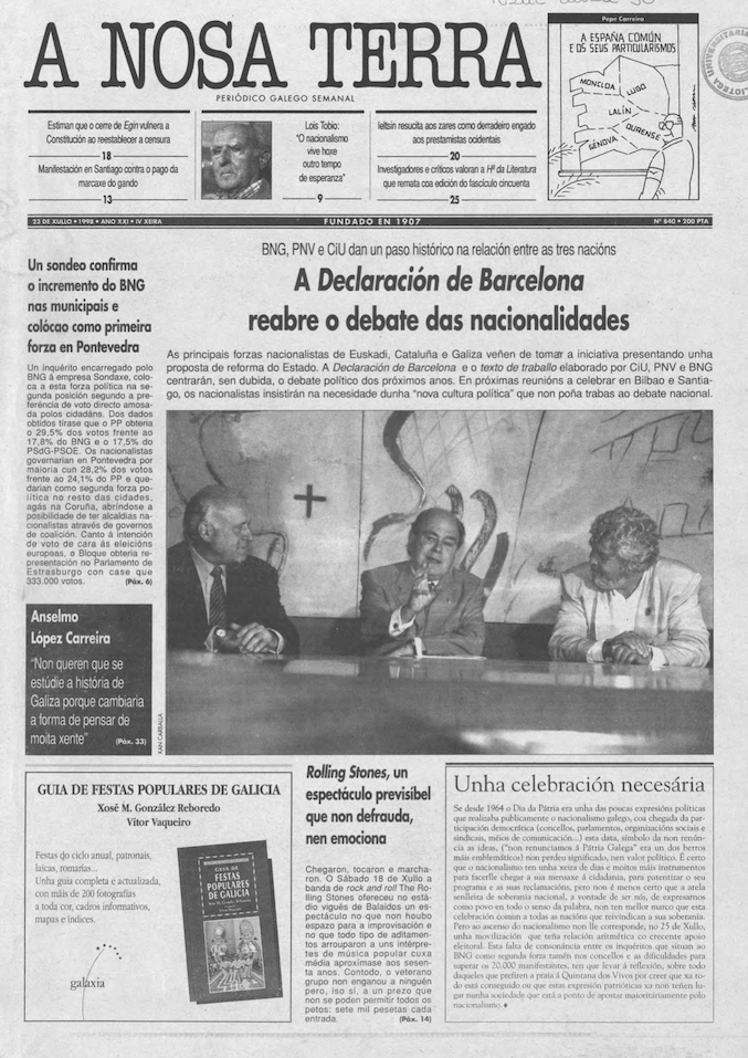 Nº 840 – 23 de xullo de 1998