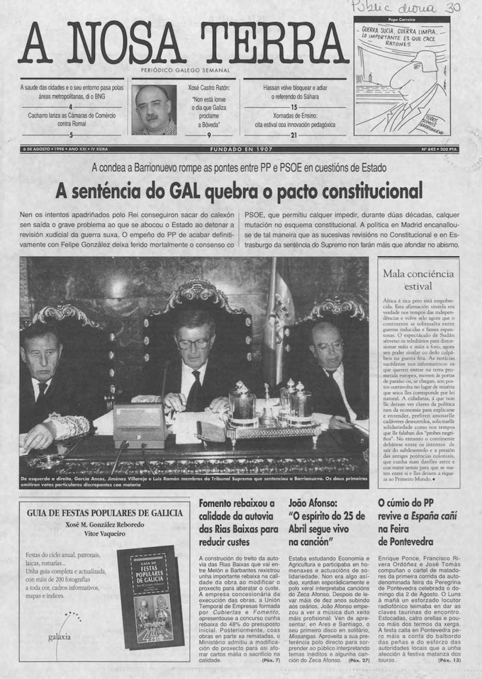 Nº 842 – 6 de agosto de 1998
