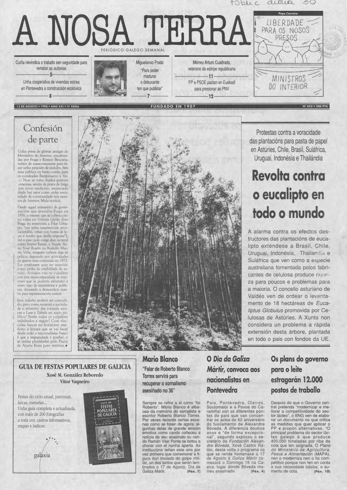 Nº 843 – 13 de agosto de 1998