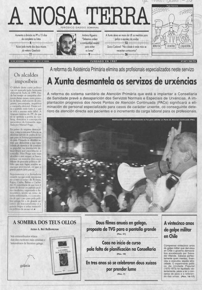 Nº 847 – 10 de setembro de 1998