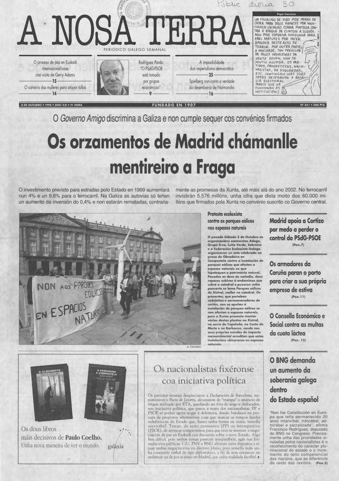 Nº 851 – 8 de outubro de 1998