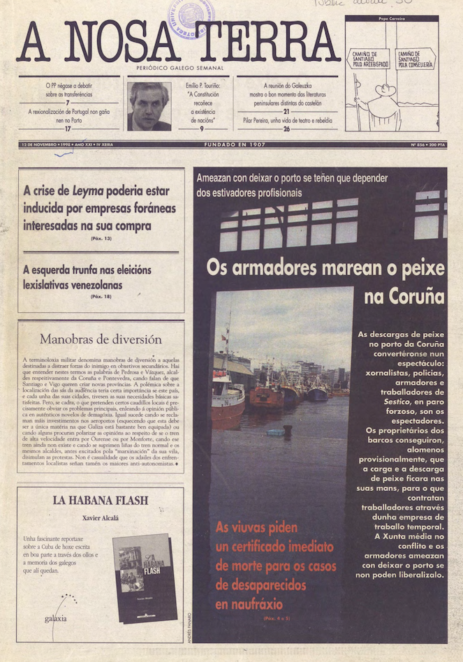 Nº 856 – 12 de novembro de 1998