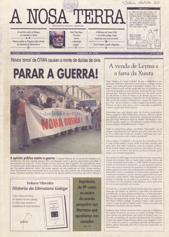 Nº 878 – 15 de abril de 1999