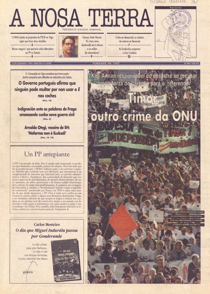Nº 900 – 16 de setembro de 1999