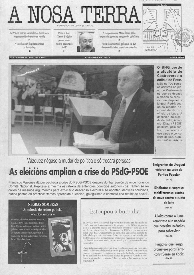 Nº 802 – 30 de outubro de 1997