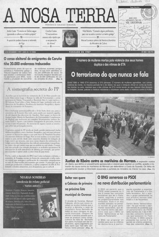 Nº 803 – 6 de novembro de 1997
