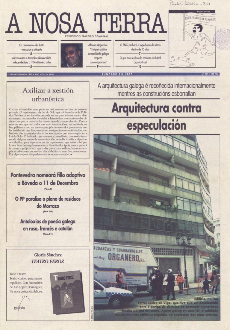 Nº 909 – 18 de novembro de 1999