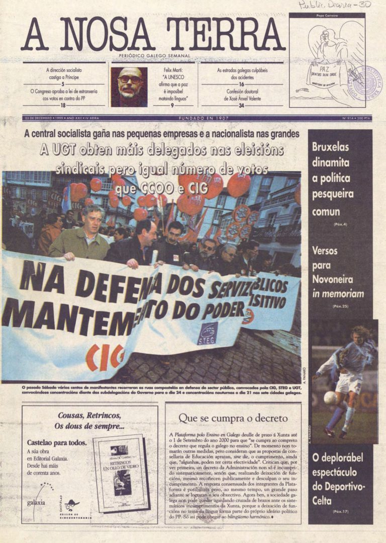 Nº 914 – 23 de decembro de 1999