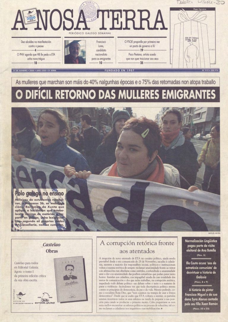 Nº 919 – 27 de xaneiro de 2000