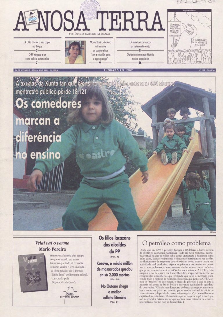 Nº 952 – 14 de setembro de 2000