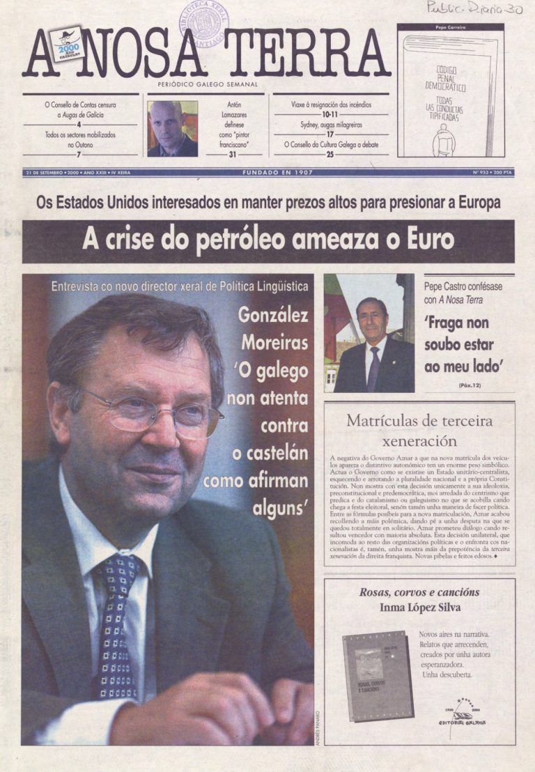 Nº 953 – 21 de setembro de 2000
