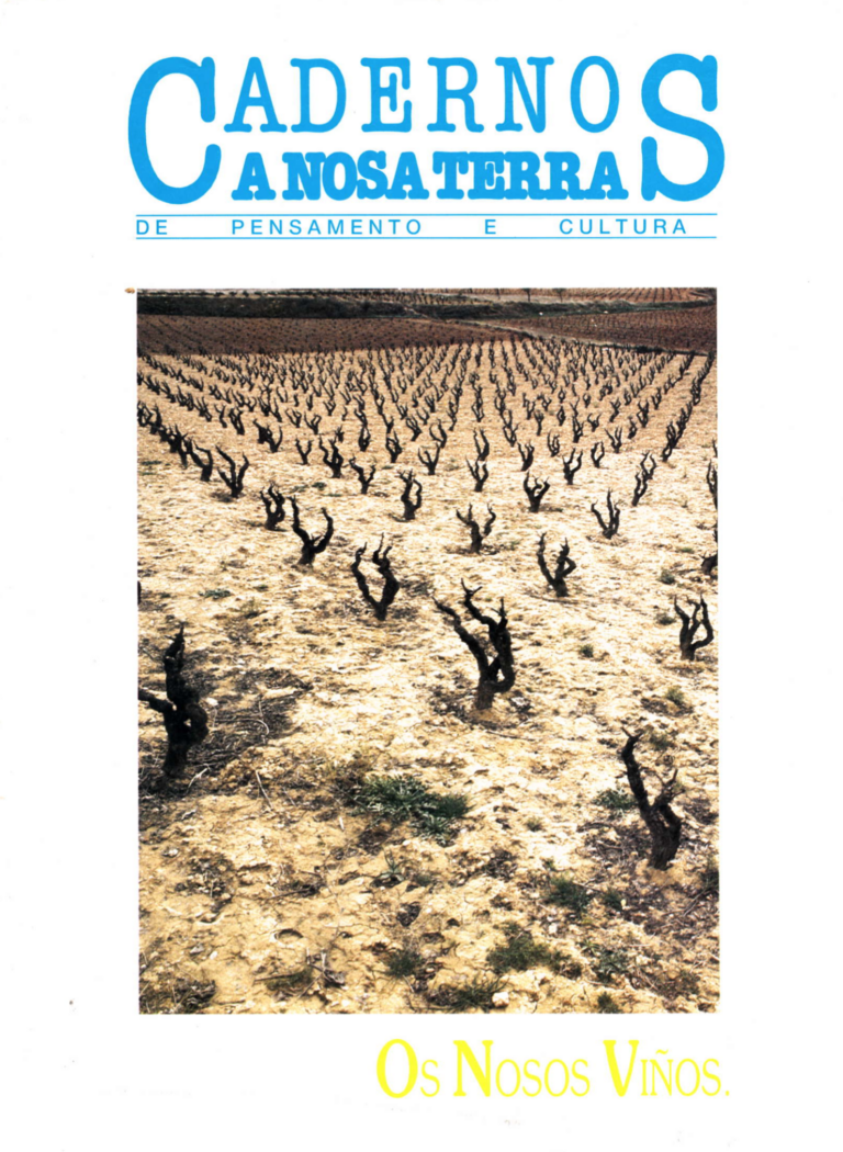 Cadernos de Pensamento e Cultura nº 1. Os nosos viños